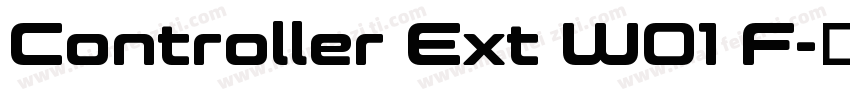 Controller Ext W01 F字体转换